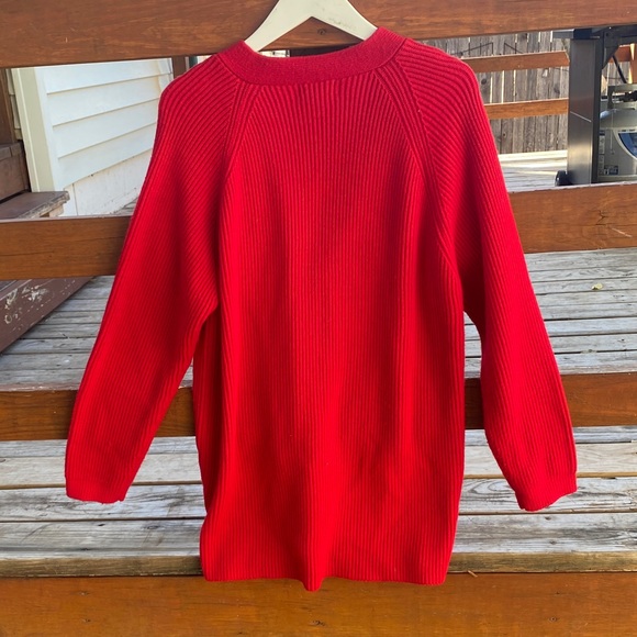 Crimson Red Yarnworks Cardigan Sweater - Picture 4 of 4